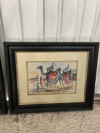 2 Quadri ad acquerello - Arte orientale