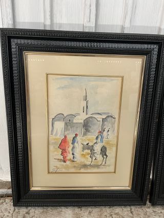 2 Quadri ad acquerello - Arte orientale