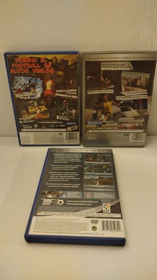 3 Juegos PS2 Deporte - FIFA Street NFL Street 2 FI