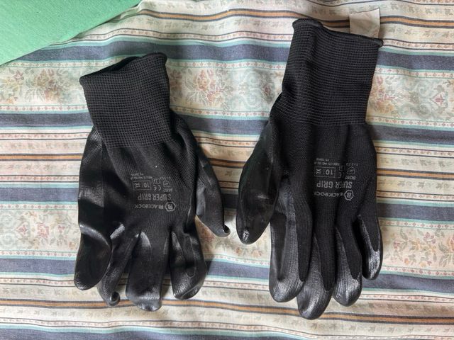 Guanti lavoro 4 paia, Würth & Blackrock