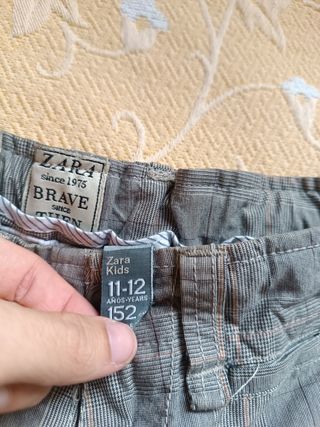 Shorts Zara niño (11-12 años)