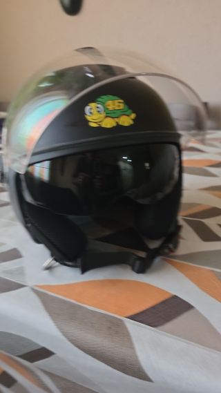 Casco moto Jet Valentino Rossi 46