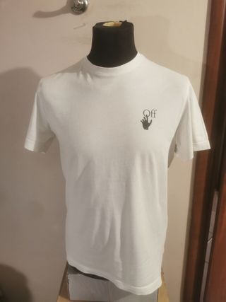 T-shirt Off-White bianca uomo - maglia maglietta