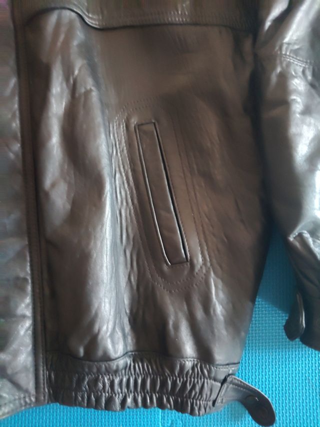 Cazadora piel vintage