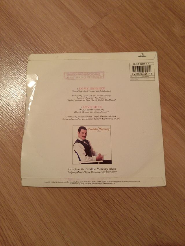 Vinilo Freddie Mercury: In My Defence