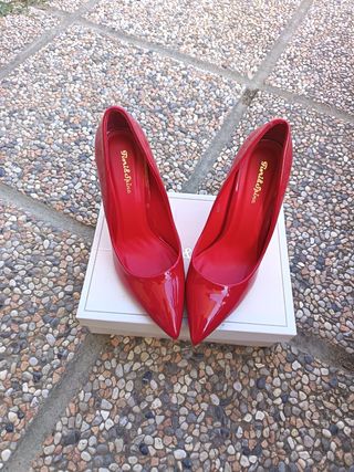 Décolleté rosse - tacco alto 40