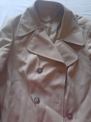 cappotto vintage Herald beige, doppiopetto,M/L