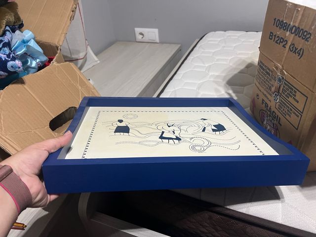 Bandeja decorativa - Artesanía