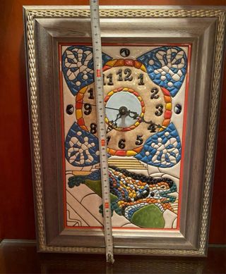 Reloj mosaico Gaudí