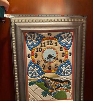 Reloj mosaico Gaudí