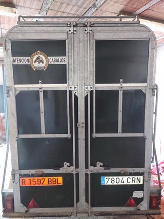 Vans remolque dos caballos Fautras Jean Luc 