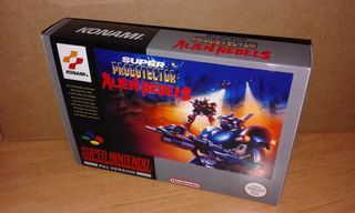 Super Probotector Alien Rebels - SNES