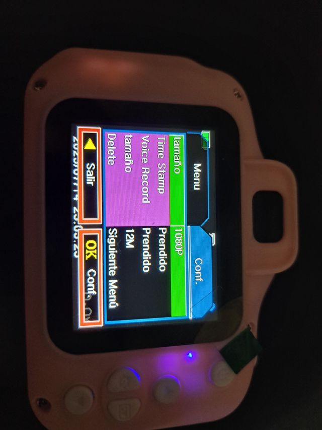 Cámara infantil rosa