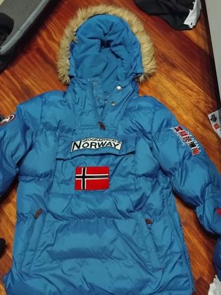 Geographical Norway - Chaqueta azul talla L