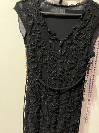 Vestido Brunella negro - Talla L