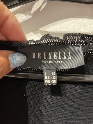 Vestido Brunella negro - Talla L
