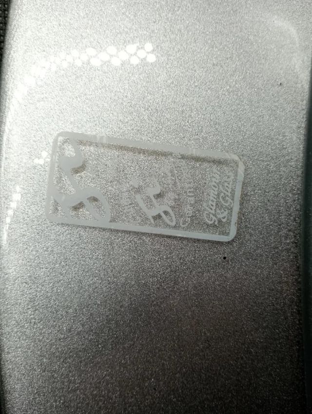 Bandeja Glamour & Glass plata