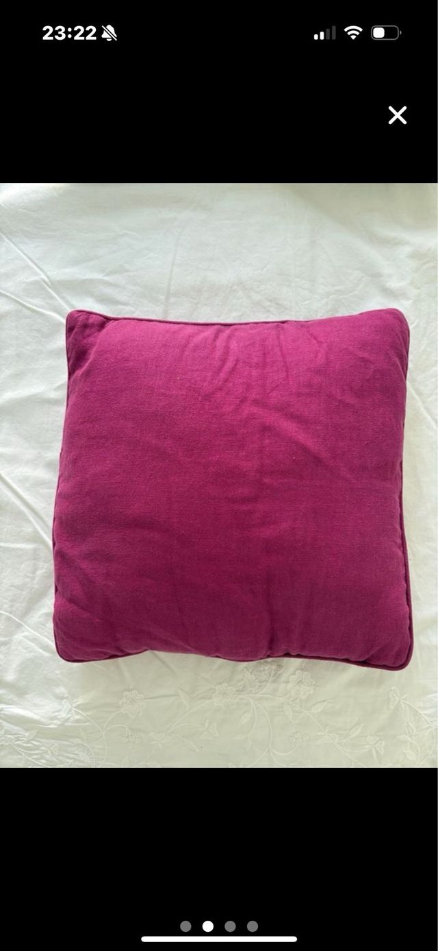 Cojines Zara Home - Verde & Rosa