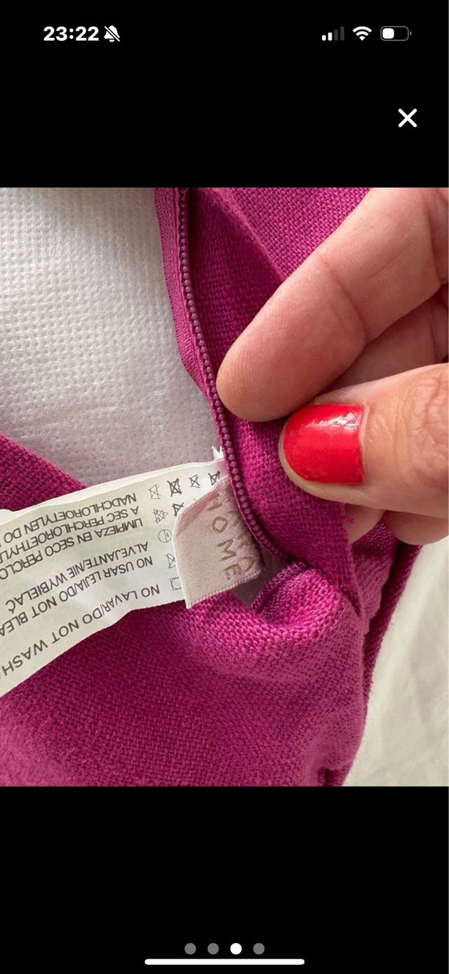 Cojines Zara Home - Verde & Rosa