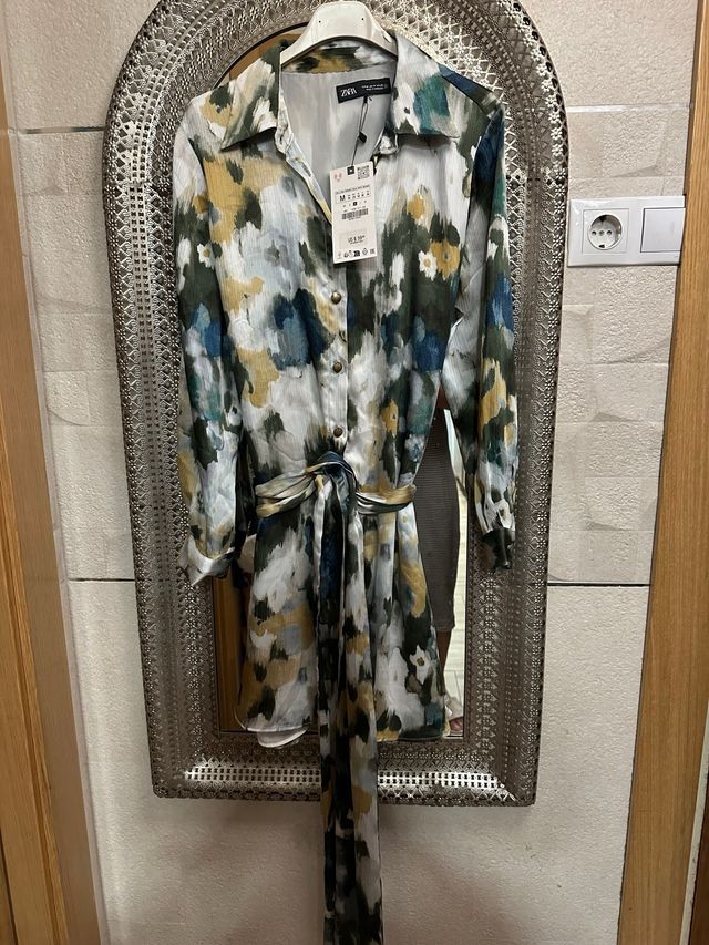 Blusa Zara M multicolor