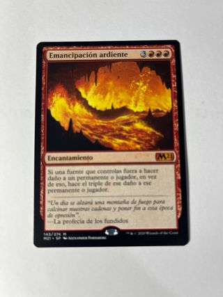 Carta Magic: Emancipación ardiente