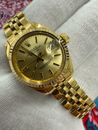 Rolex Datejust Oro Mujer