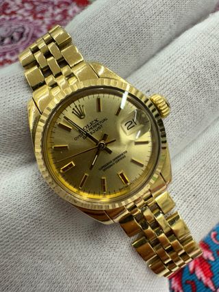 Rolex Datejust Oro Mujer