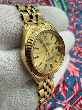Rolex Datejust Oro Mujer