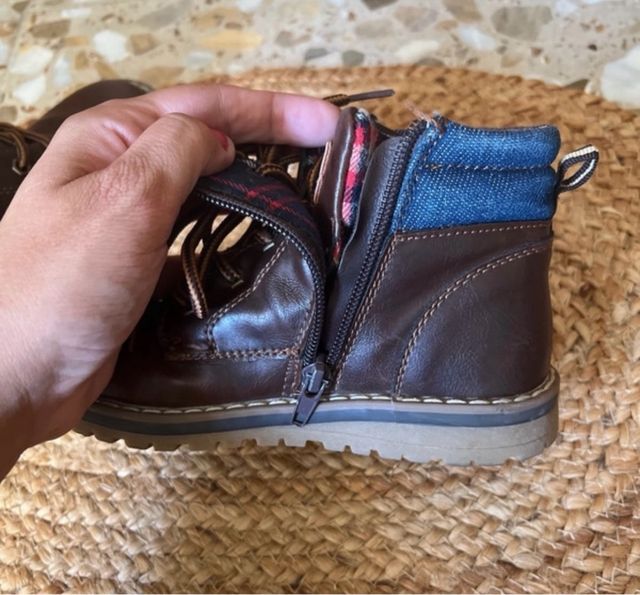 Botines Niño Marrón Talla 29