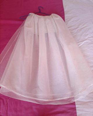 Traje comunión niña blanco-azul