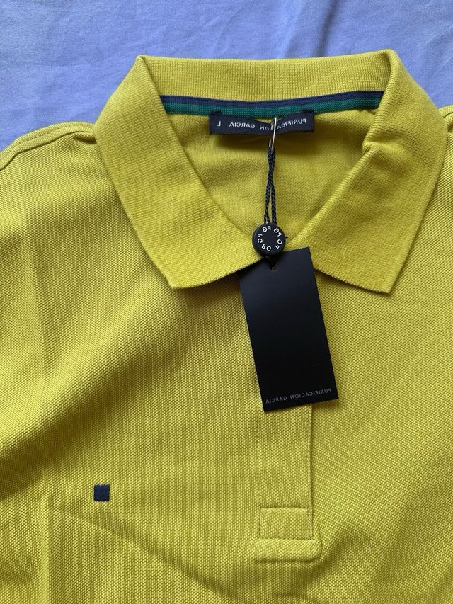 Polo Purificación García Verde Oliva - Talla L
