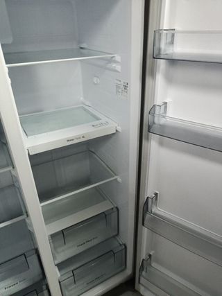 Nevera Daewoo - Refrigerador acero inoxidable