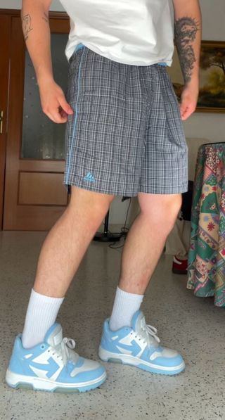 Shorts Adidas Bañadores L de cuadros 