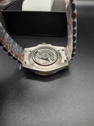 Reloj SeikoMOD automático nh35 | Azul y Plata
