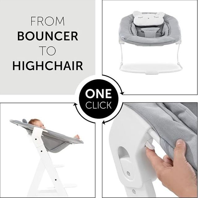 Hamaca Hauck Alpha 2 en 1 nueva