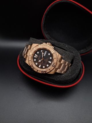 SeikoMOD automático nh36: Reloj "Oro rosa"