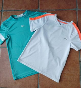 2 Camisetas niño deporte