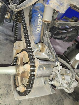 Yamaha Raptor 350R azul