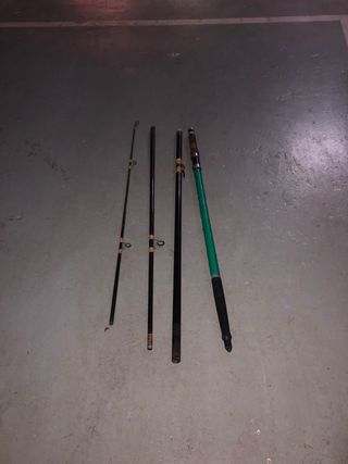 Dos Cañas Pesca Resistentes (4 tramos y 3 tramos) 