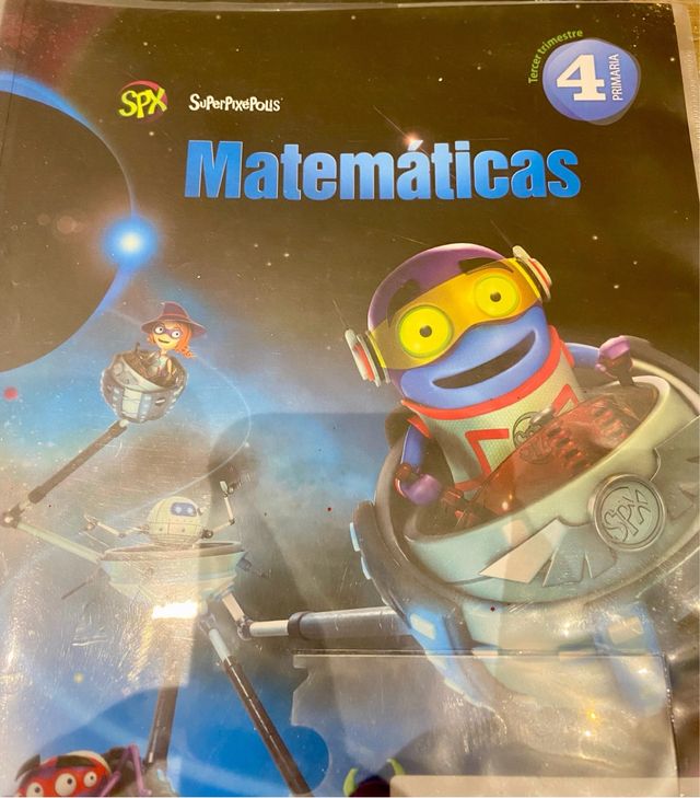 Matemáticas 4º Primaria (Tres Trimestres)