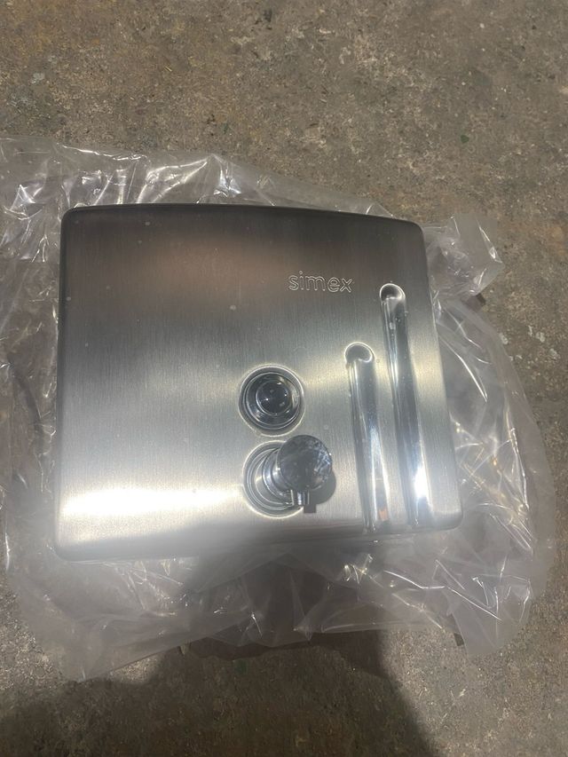 Dispensador Jabón Simex - Acero Inoxidable