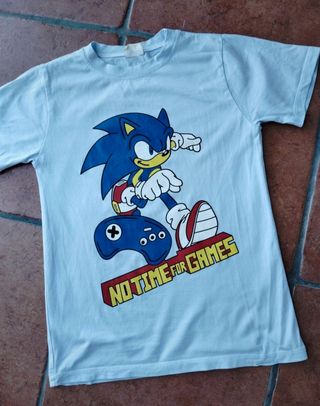 Conjunto Sonic - Camiseta y Pantalón 