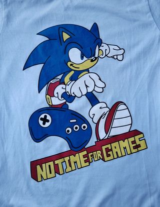 Conjunto Sonic - Camiseta y Pantalón 