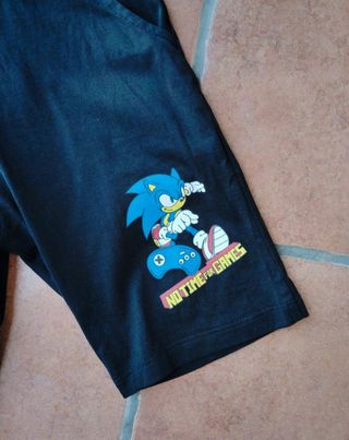 Conjunto Sonic - Camiseta y Pantalón 