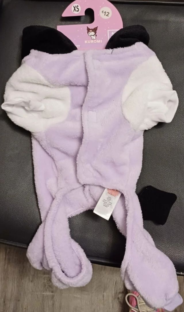 Pijama Kuromi para perro XS