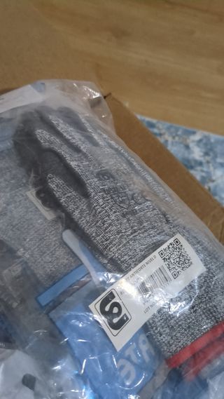 Guantes anticorte nivel D (60 unidades)