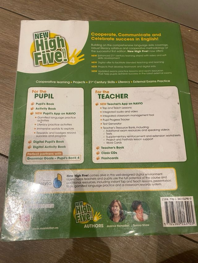 NEW HIGH FIVE 4 Pupil book