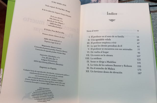 El mensaje del muerto