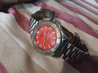 Seiko Diver Orange NH35 Automático