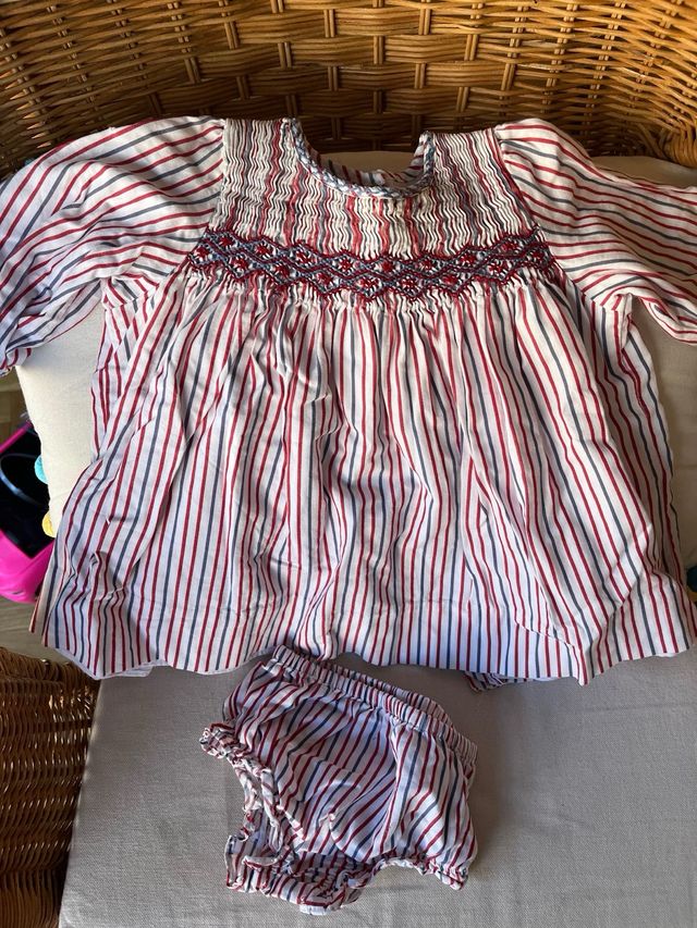 Lote conjuntos niña 6-12 meses varias firmas